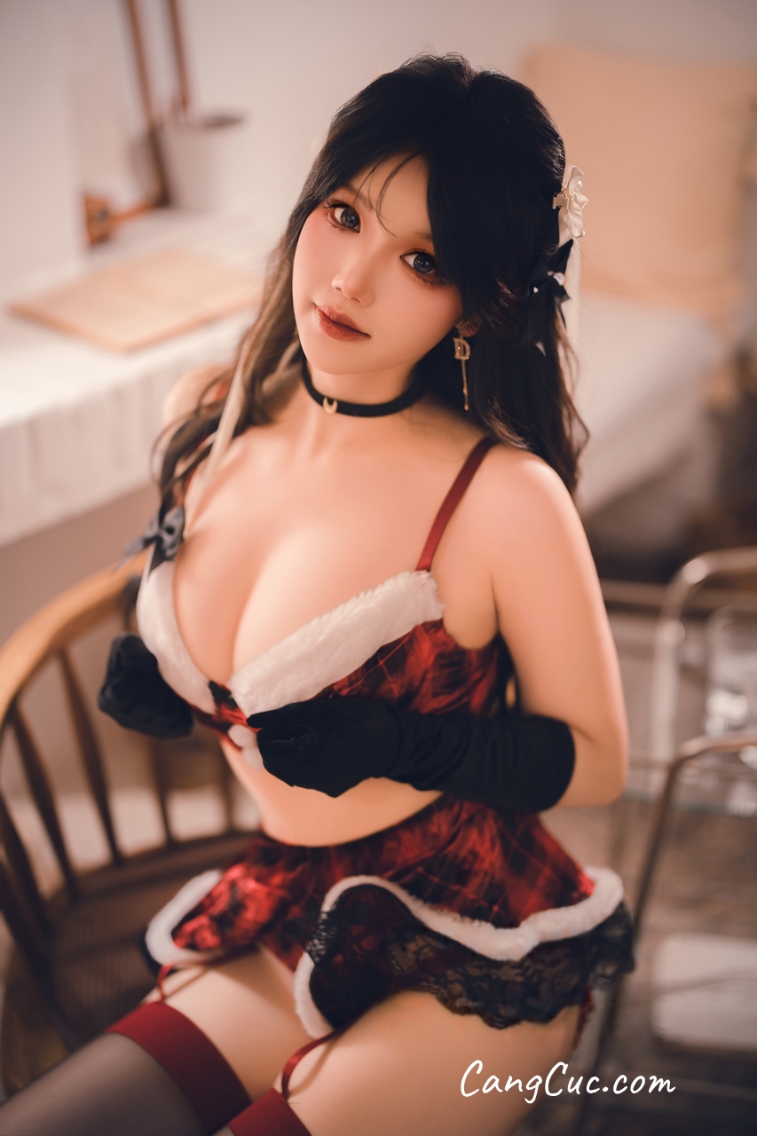 Coser@雪晴Astra – 圣诞节 红格子
